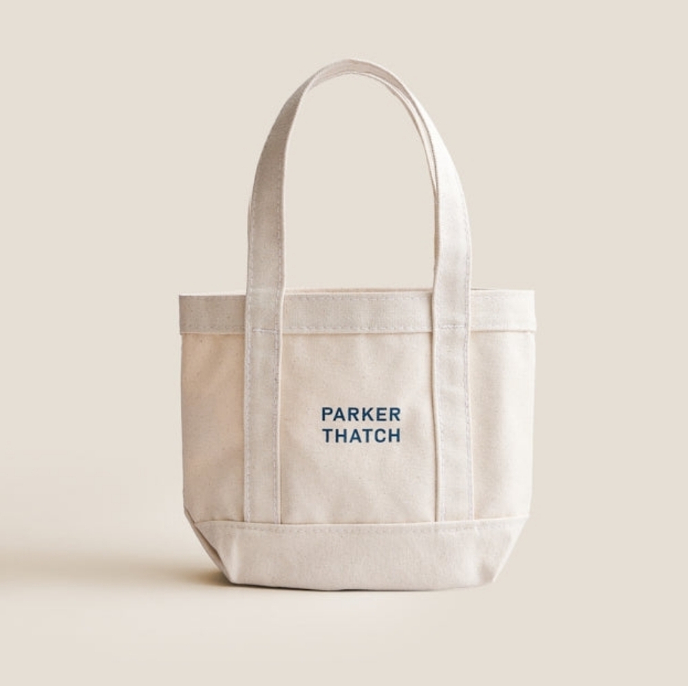 Parker Thatch Mini Canvas Boat Tote BRAND NEW